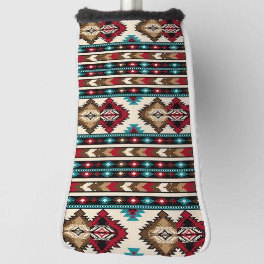 Aztec Red Golfheadcover (Draai 90)