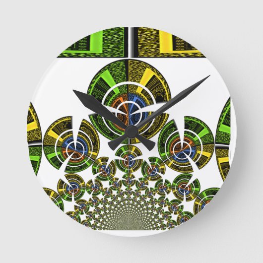 Aztec Ronde Klok (Voorkant)