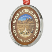 Aztec Ruins (NM) Metalen Ornament (Links)