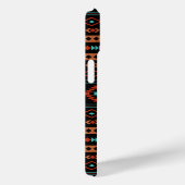 Aztec Rusts Blauwgroen zwarte gemengde motieven Case-Mate iPhone Case (Achterkant / Rechts)