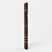 Aztec Rusts Blauwgroen zwarte gemengde motieven Case-Mate iPhone Case (Achterkant/rechts)