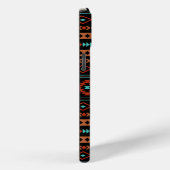 Aztec Rusts Blauwgroen zwarte gemengde motieven Case-Mate iPhone Case (Achterkant / Rechts)