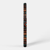 Aztec Rusts Blauwgroen zwarte gemengde motieven Samsung Galaxy Hoesje (Rechterkant)