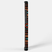 Aztec Rusts Blauwgroen zwarte gemengde motieven Samsung Galaxy Hoesje (Rechterkant)