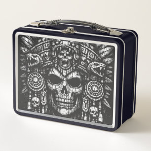 Aztec Schedel Hoofdtooi door BurnsInHell