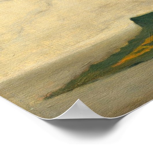 Aztec Sculptor - de Forest Struik Fine Art Poster (Hoek)