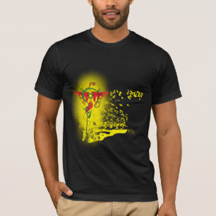 Aztec Series "phoenix" door Julian P Flores T-shirt