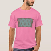Aztec Serpent Mannen Burnout T-Shirt (Voorkant)