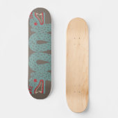 Aztec Serpent Skateboard (Voorkant)