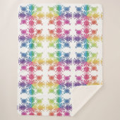 Aztec Sherpa Deken (Voorkant)