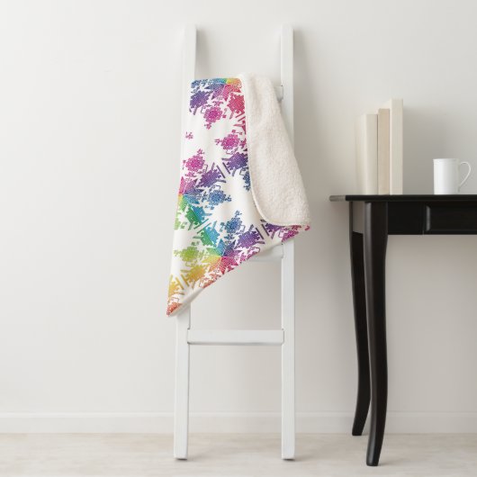 Aztec Sherpa Deken (In situ)