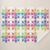 Aztec Sherpa Deken (Voorkant (horizontaal))