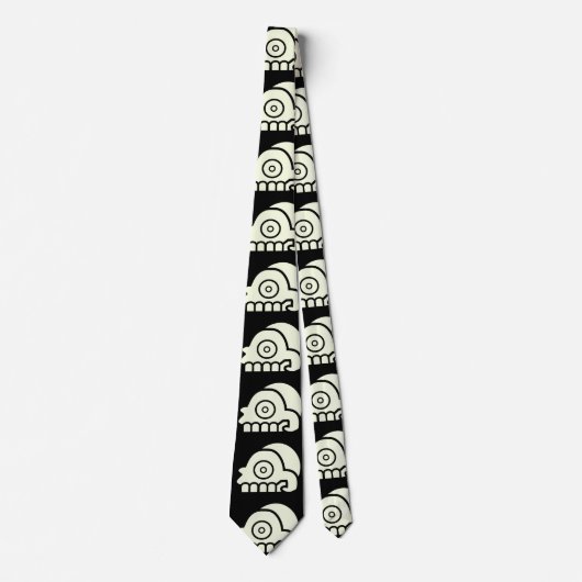 Aztec Skull Stropdas (Voorkant)