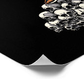 Aztec Skull Warrior Poster (Hoek)