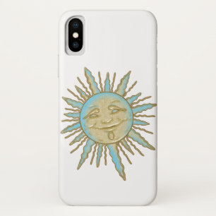 Aztec Smiling Sun Face   Telefonische kwestie Case-Mate iPhone Case