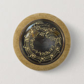 Aztec Snake Ronde Button 5,7 Cm (Voorkant)