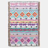 "Aztec South West Pattern" Deken (Voorkant Verticaal)