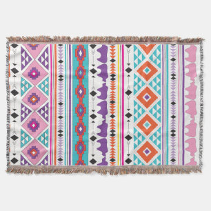 "Aztec South West Pattern" Deken