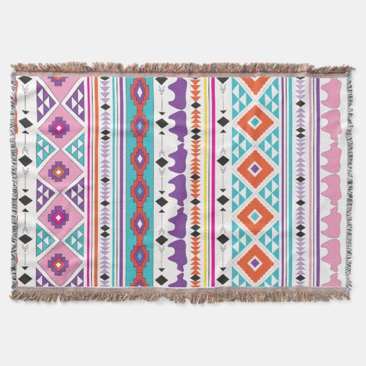 "Aztec South West Pattern" Deken (Voorkant)