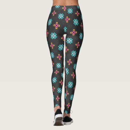 Aztec Starburst Leggings (Achterkant)