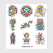Aztec Sticker (Vel)
