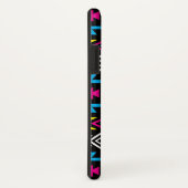 Aztec stileerde Groot Patroon II CMYBW Case-Mate iPhone Case (Achterkant / rechts)