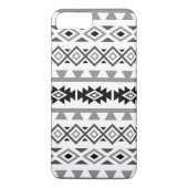 Aztec stileerde Zwart-wit Patroon II van LG Case-Mate iPhone Case (Achterkant)