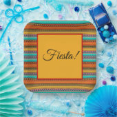 Aztec strees "Fiesta"-borden Papieren Bordje (Feest)