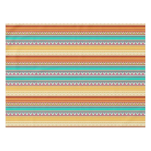 Aztec strepen tafelkleed (Voorkant (Horizontaal))