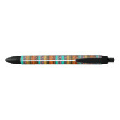 Aztec strepen zwarte inkt pen (Achterkant)