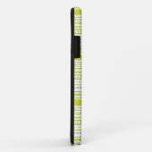 Aztec Stripes Limoen en Munt op maat Case-Mate iPhone Case (Achterkant/rechts)