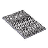 Aztec Style Pattern - Monochrome Notitieboek (Rechterzijde)