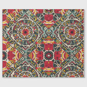 Aztec Style Wrapping Paper Cadeaupapier (Vlak)