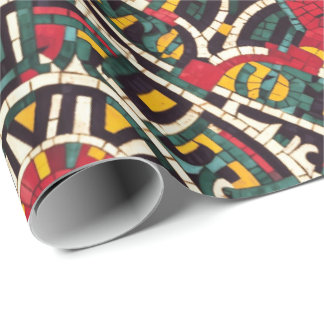Aztec Style Wrapping Paper Cadeaupapier