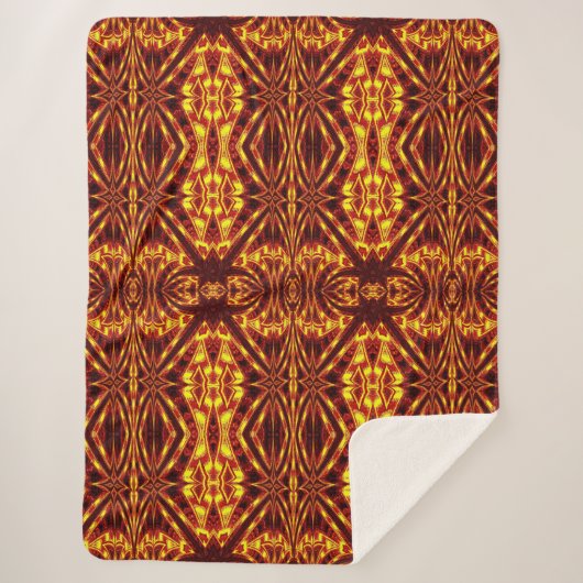 Aztec Sun Fire 126 Sherpa Deken (Voorkant)