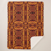 Aztec Sun Fire 128 Sherpa Deken (Voorkant)