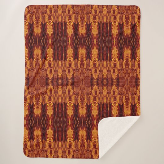 Aztec Sun Fire 137 Sherpa Deken (Voorkant)