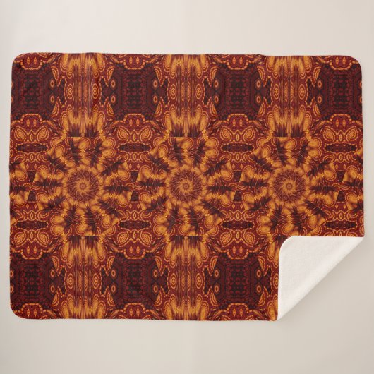 Aztec Sun Fire 146 Sherpa Deken (Voorkant (horizontaal))