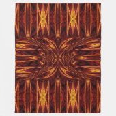 Aztec Sun Fire 14 Fleece Deken (Voorkant)