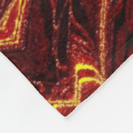 Aztec Sun Fire 28 Fleece Deken (Hoek)