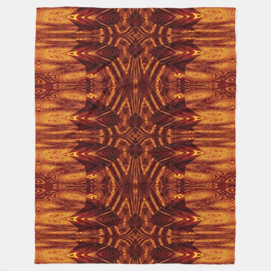 Aztec Sun Fire 66 Fleece Deken (Voorkant)