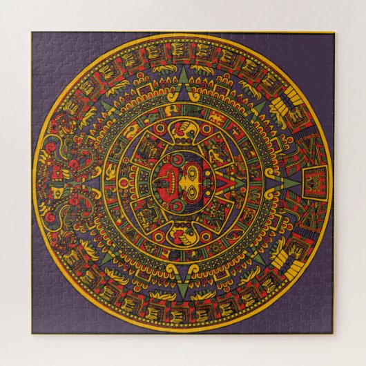 Aztec Sun Legpuzzel (Horizontaal)