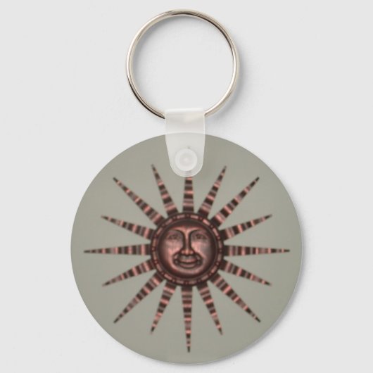 AZTEC SUN sleutelhanger (Achterkant)