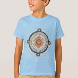 Aztec Sun Stone Calendar T-shirt