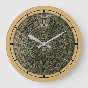 Aztec Sun Stone Zodiac Calendar Grote Klok
