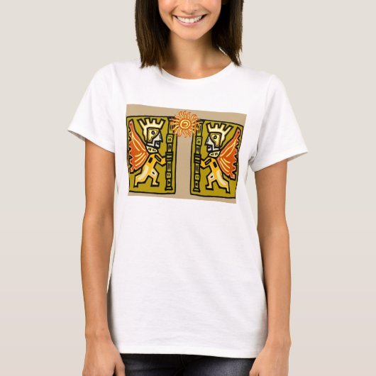 Aztec Sun T-shirt (Voorkant)