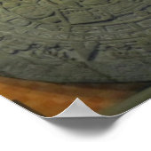 Aztec Sundial Poster (Hoek)