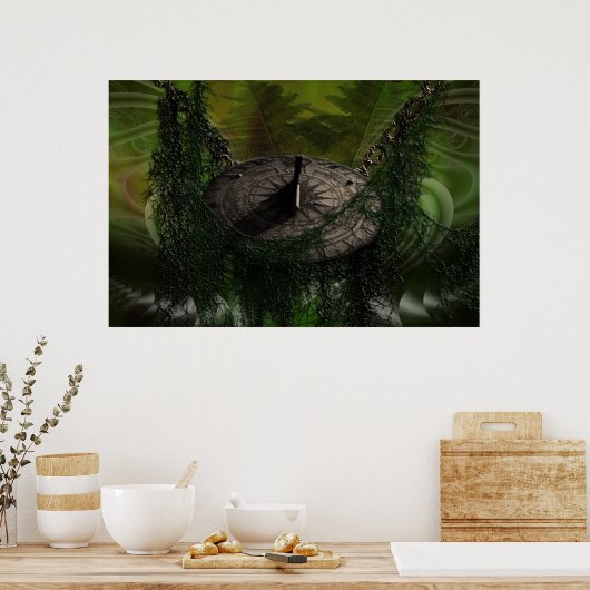 Aztec Sundial Poster (Keuken)