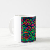 Aztec Sunrise – Neon Maya Mok (Voorkant links)