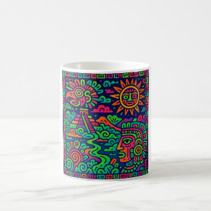 Aztec Sunrise – Neon Maya Mok